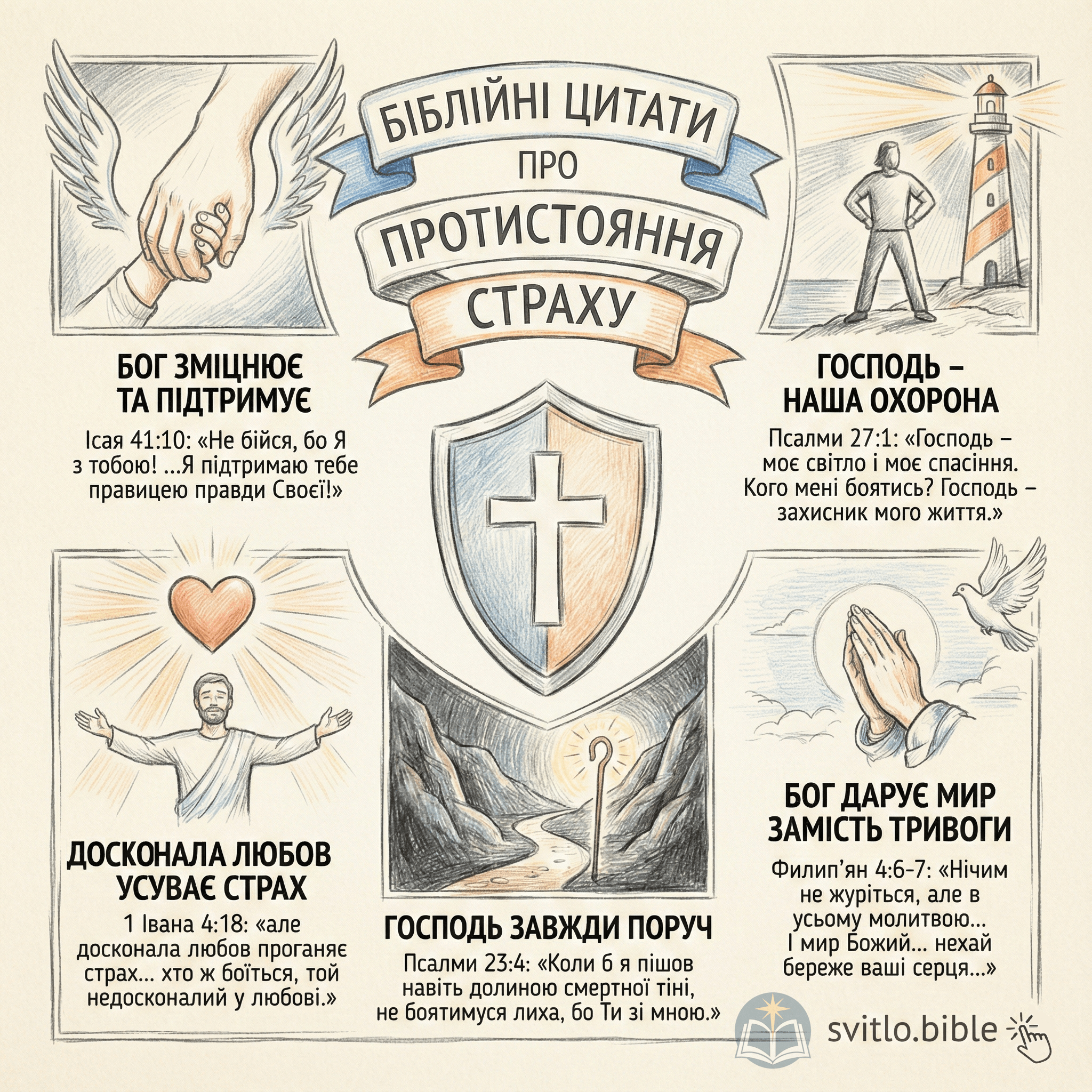 Біблія про страх