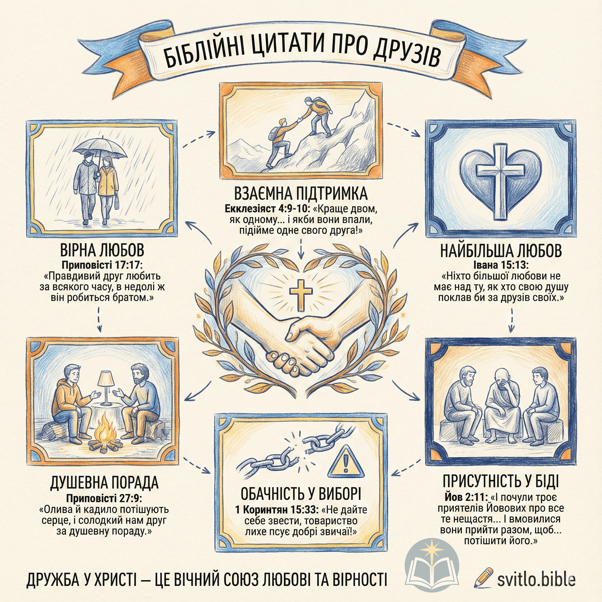Біблія про дружбу