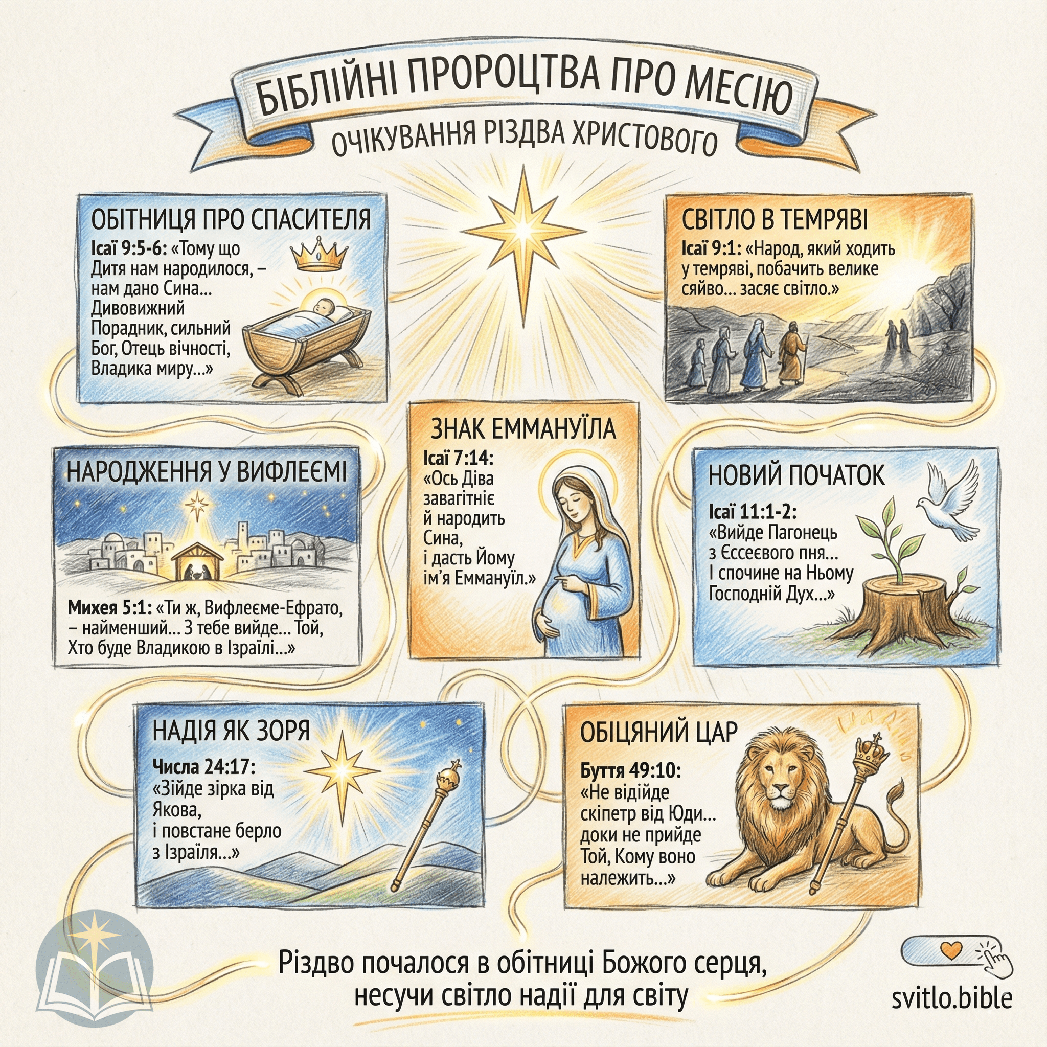 Біблійні пророцтва про народження Месії
