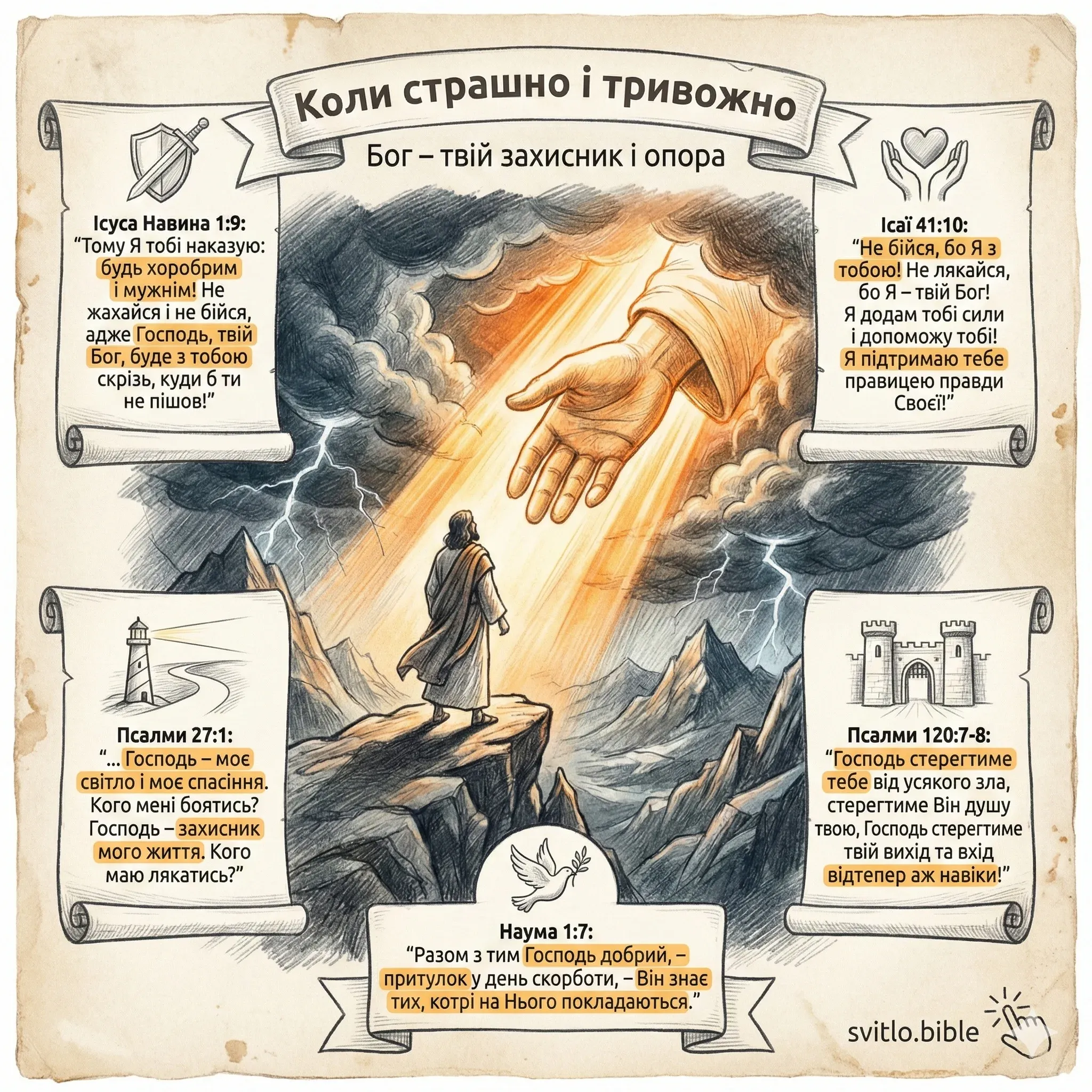коли страшно і тривожно