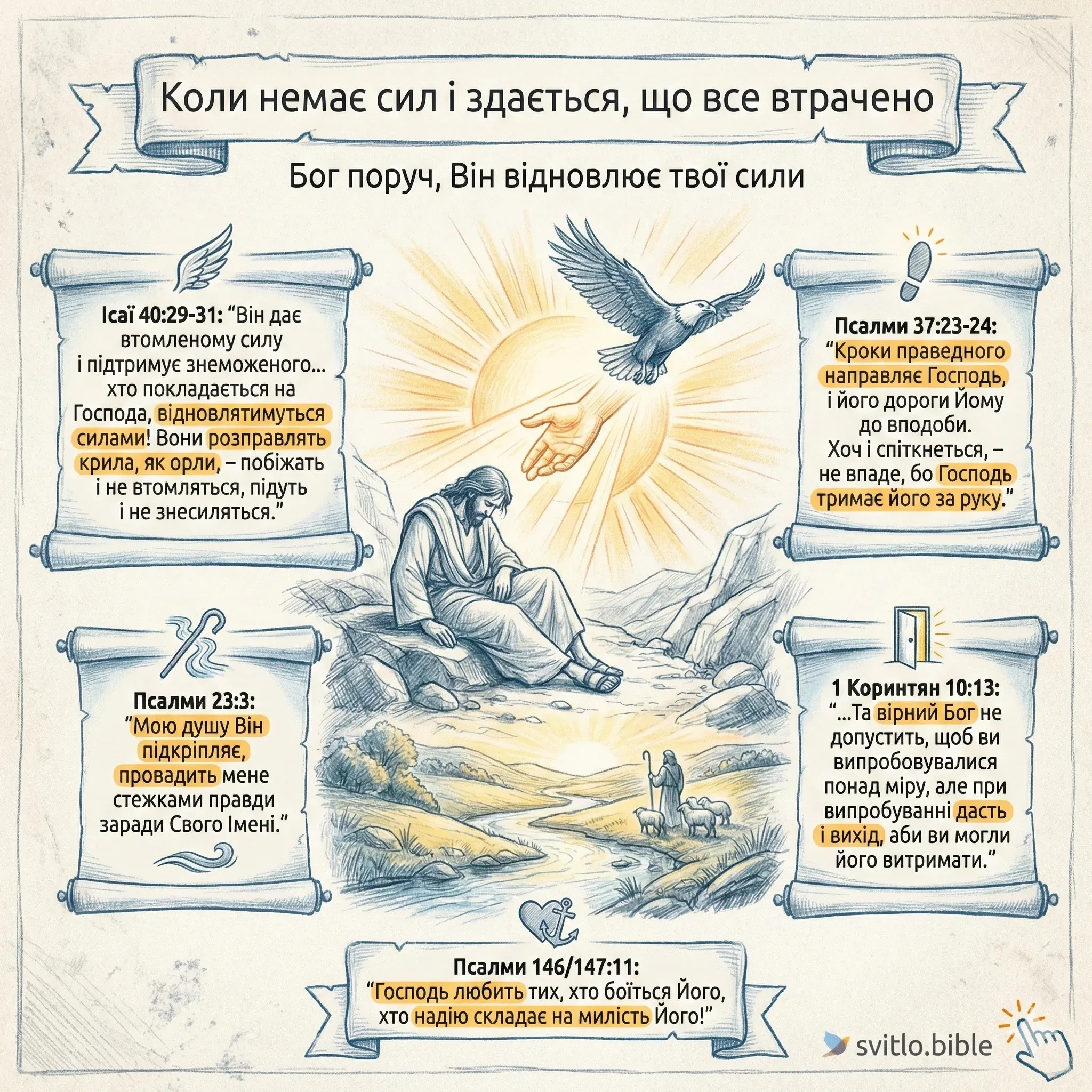 коли немає сил і здається, що все втрачено