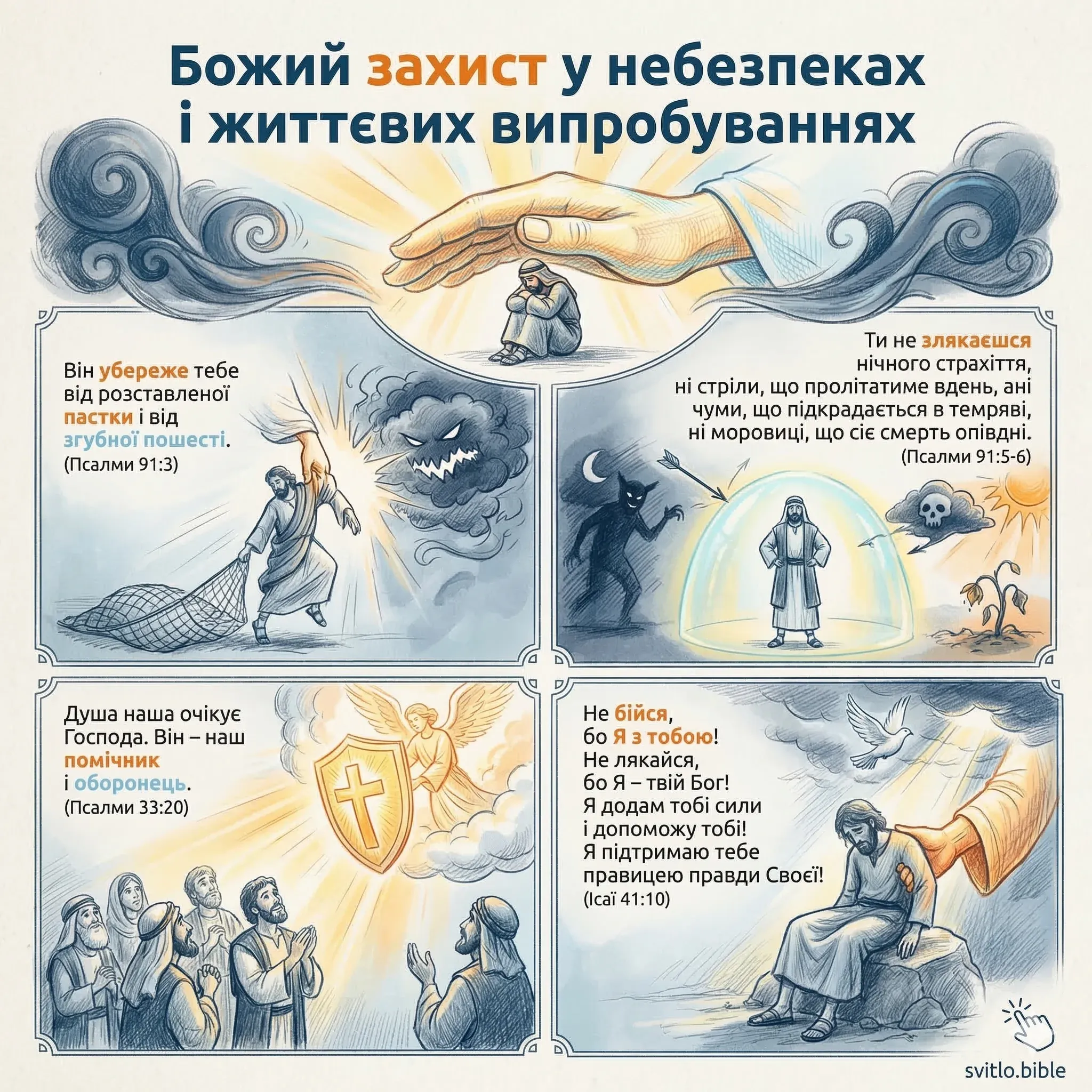 Божий захист у небезпеках