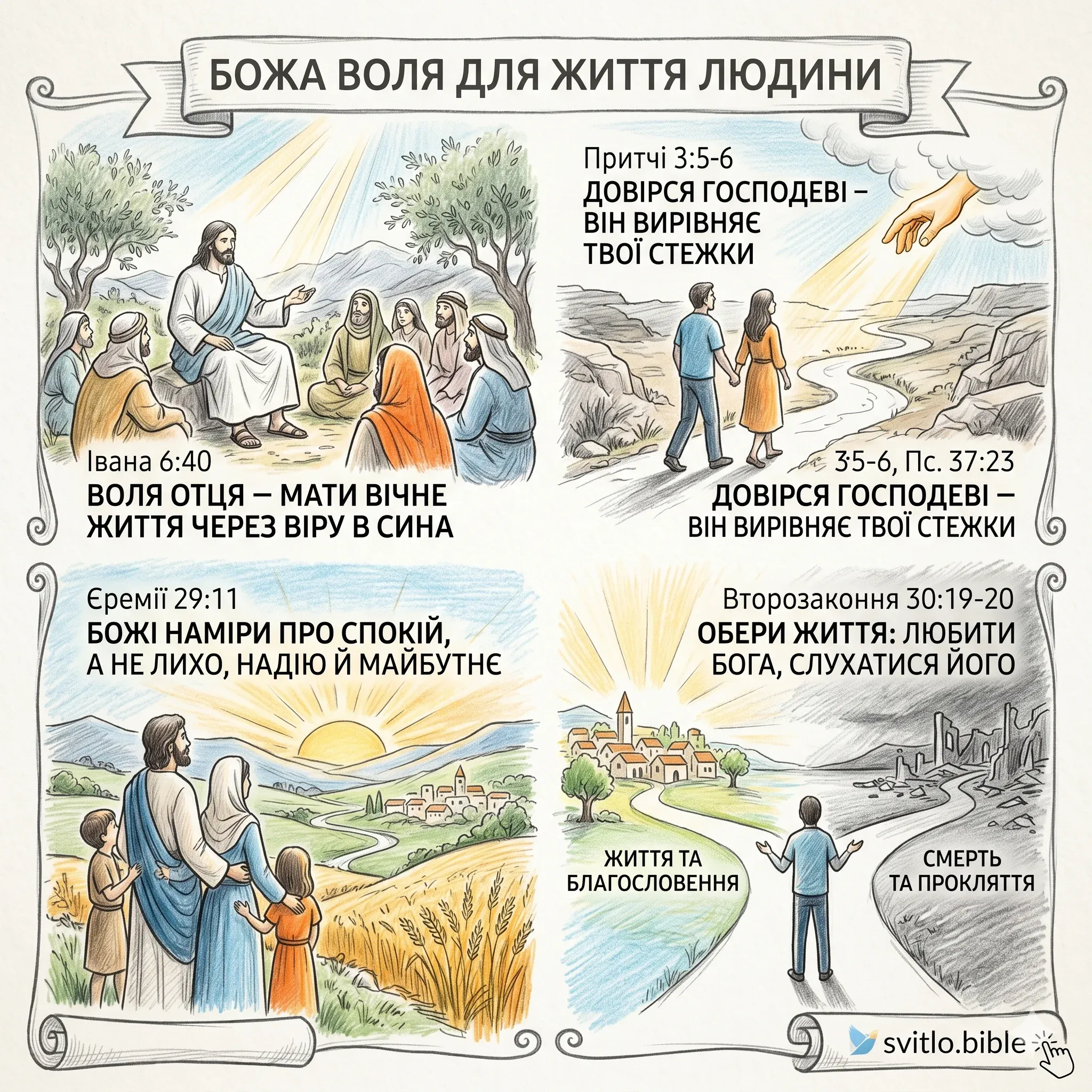 воля Господня для життя людини