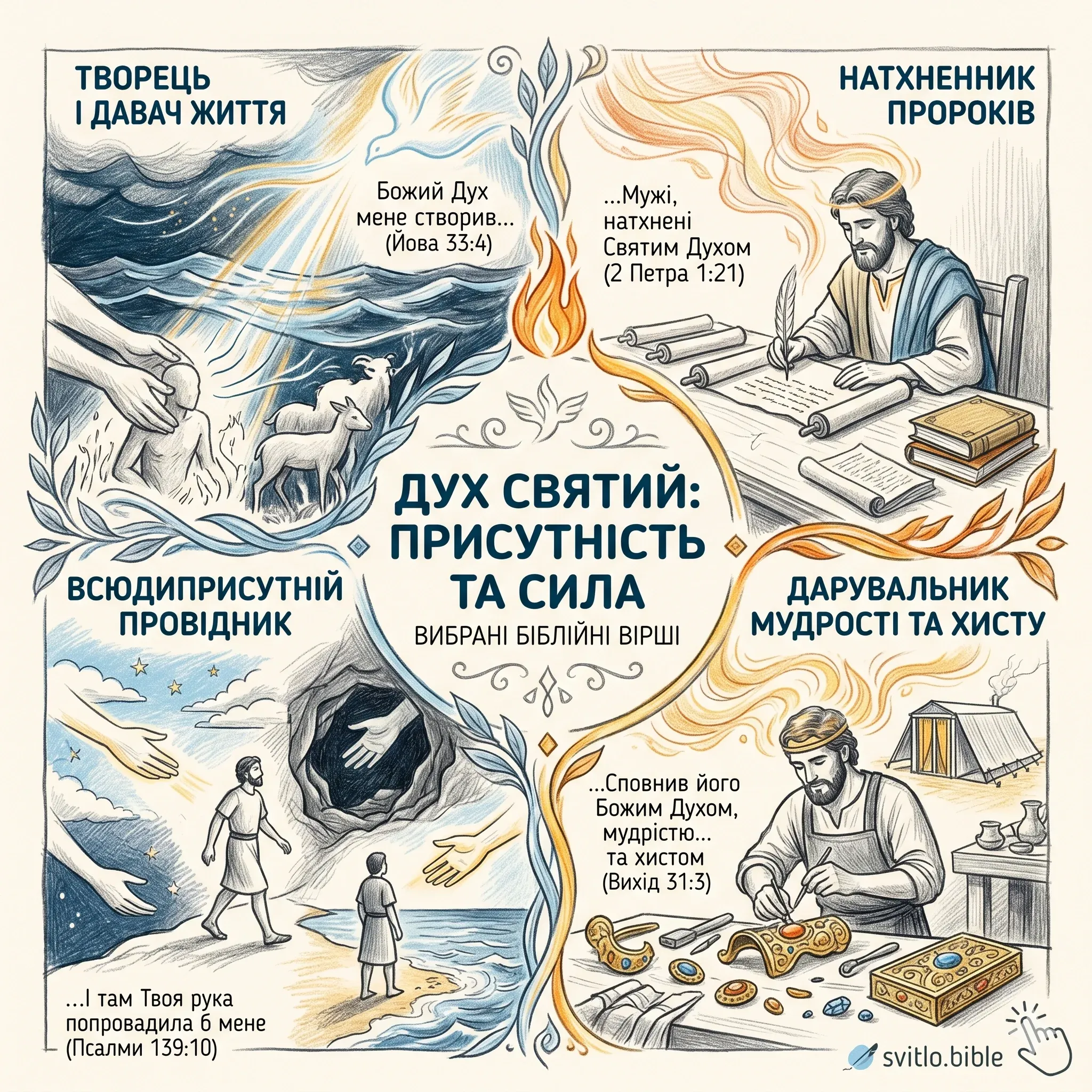 Біблійні вірші про Духа Святого