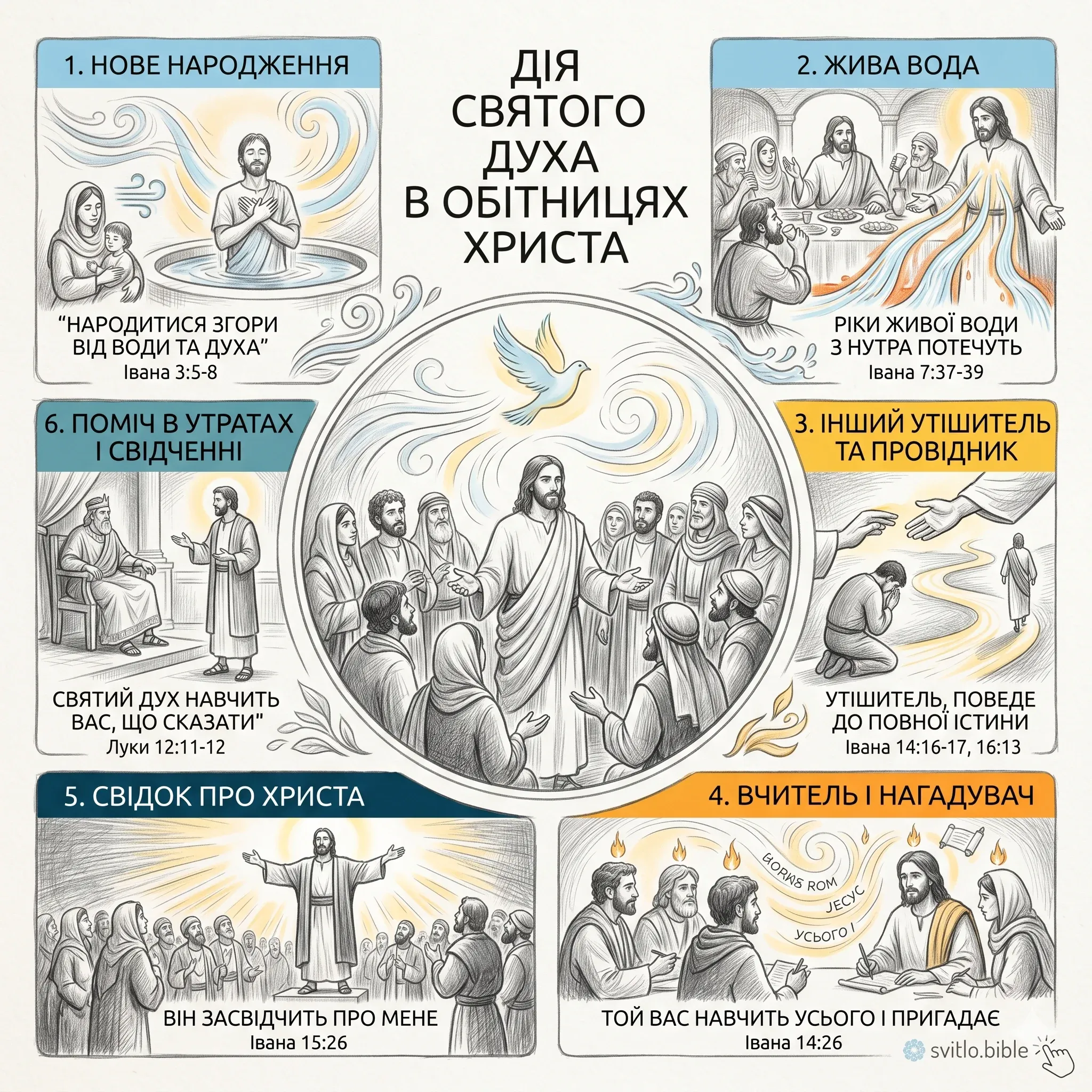 Ісус Христос про Духа Святого