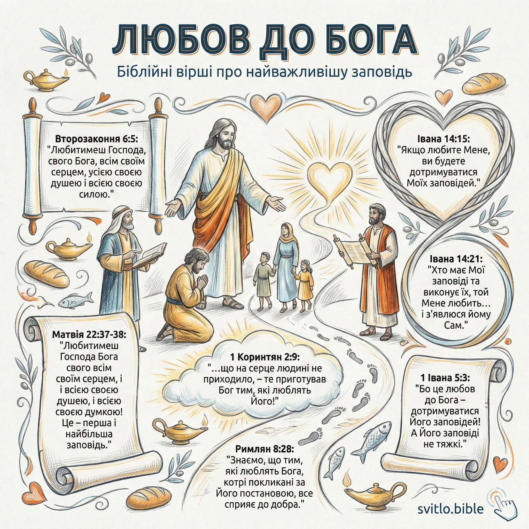 Біблія про любов до Бога