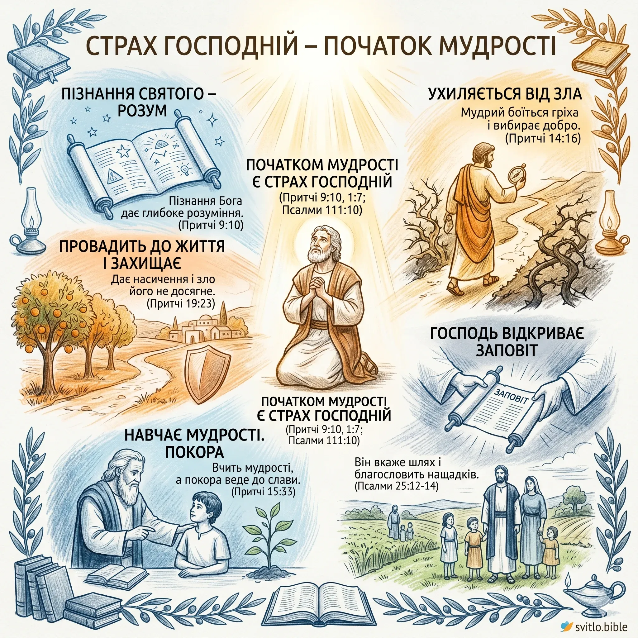 страх Господній початок мудрості