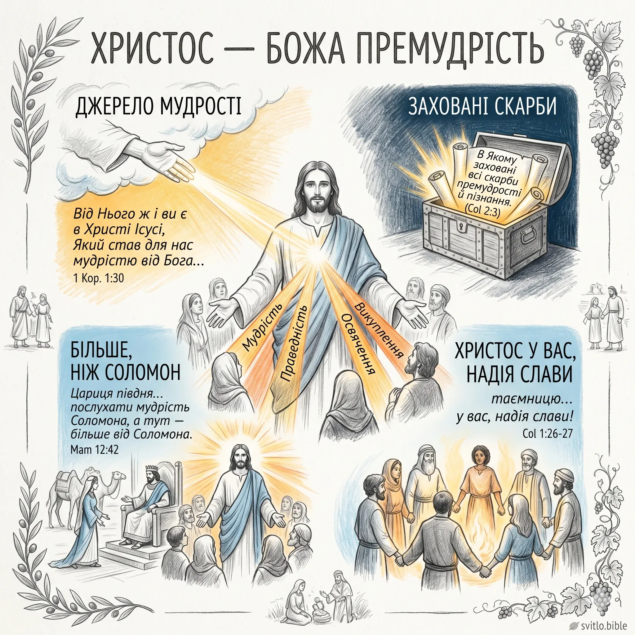 Божа премудрість у Христі