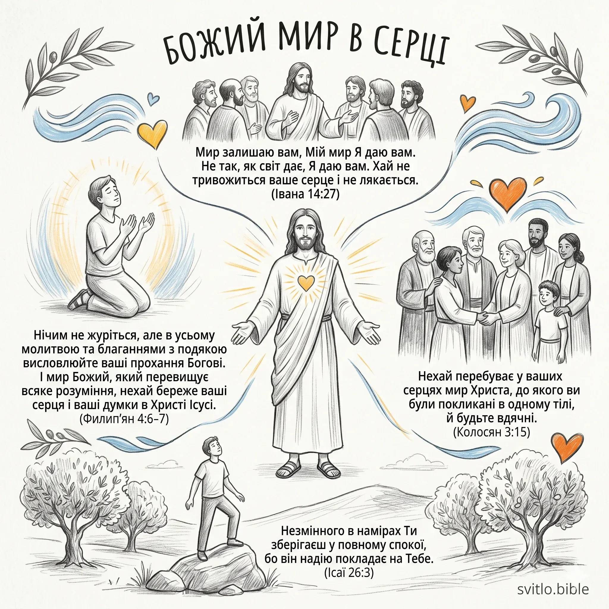 мир в серці