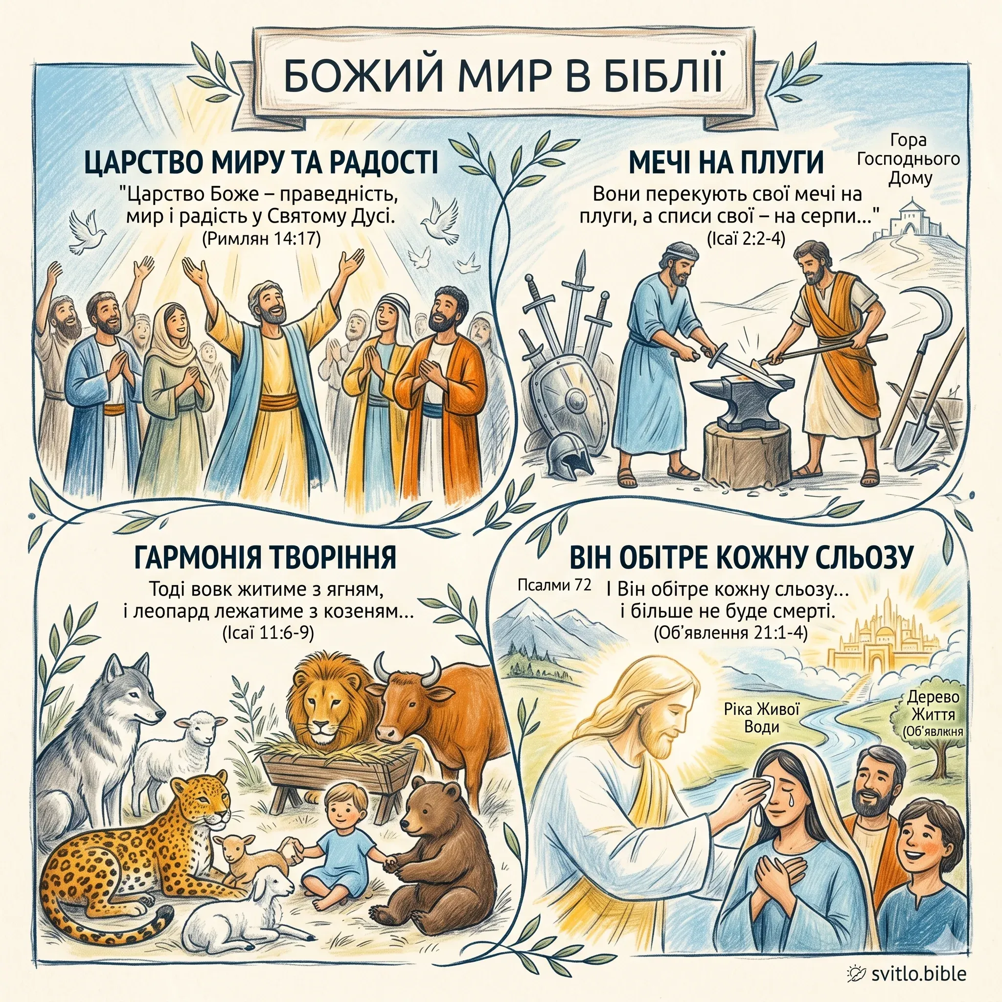 мир в Божому Царстві