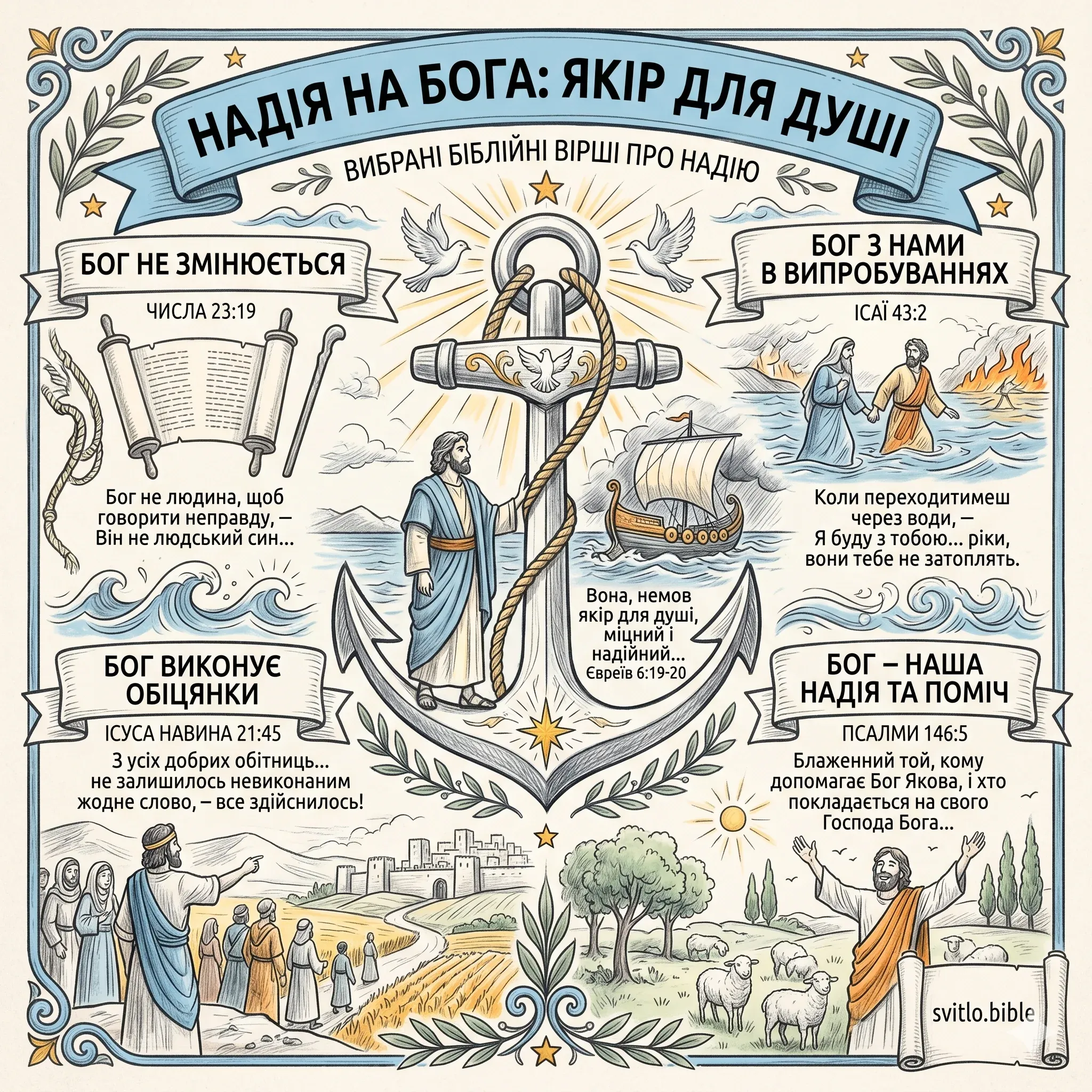 вірші з Біблії про надію