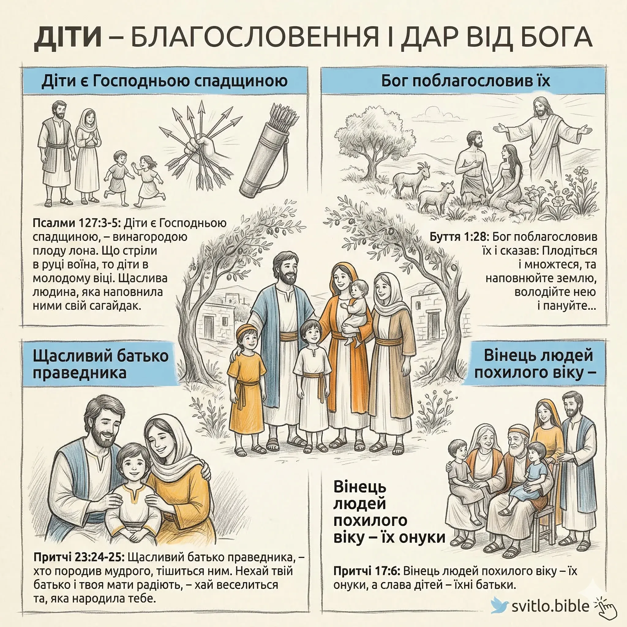 Біблія про народження дітей