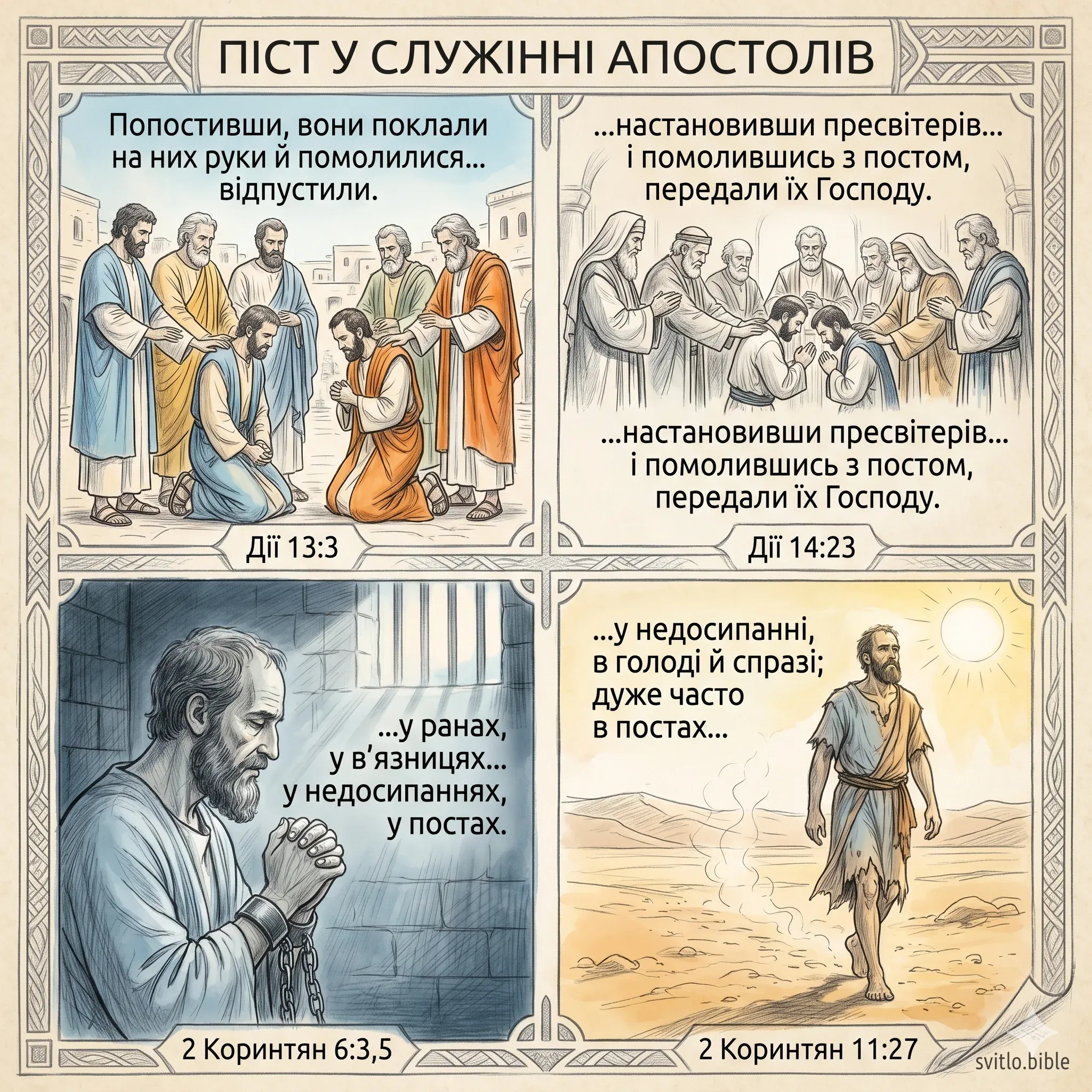 пощення у ранній Церкві