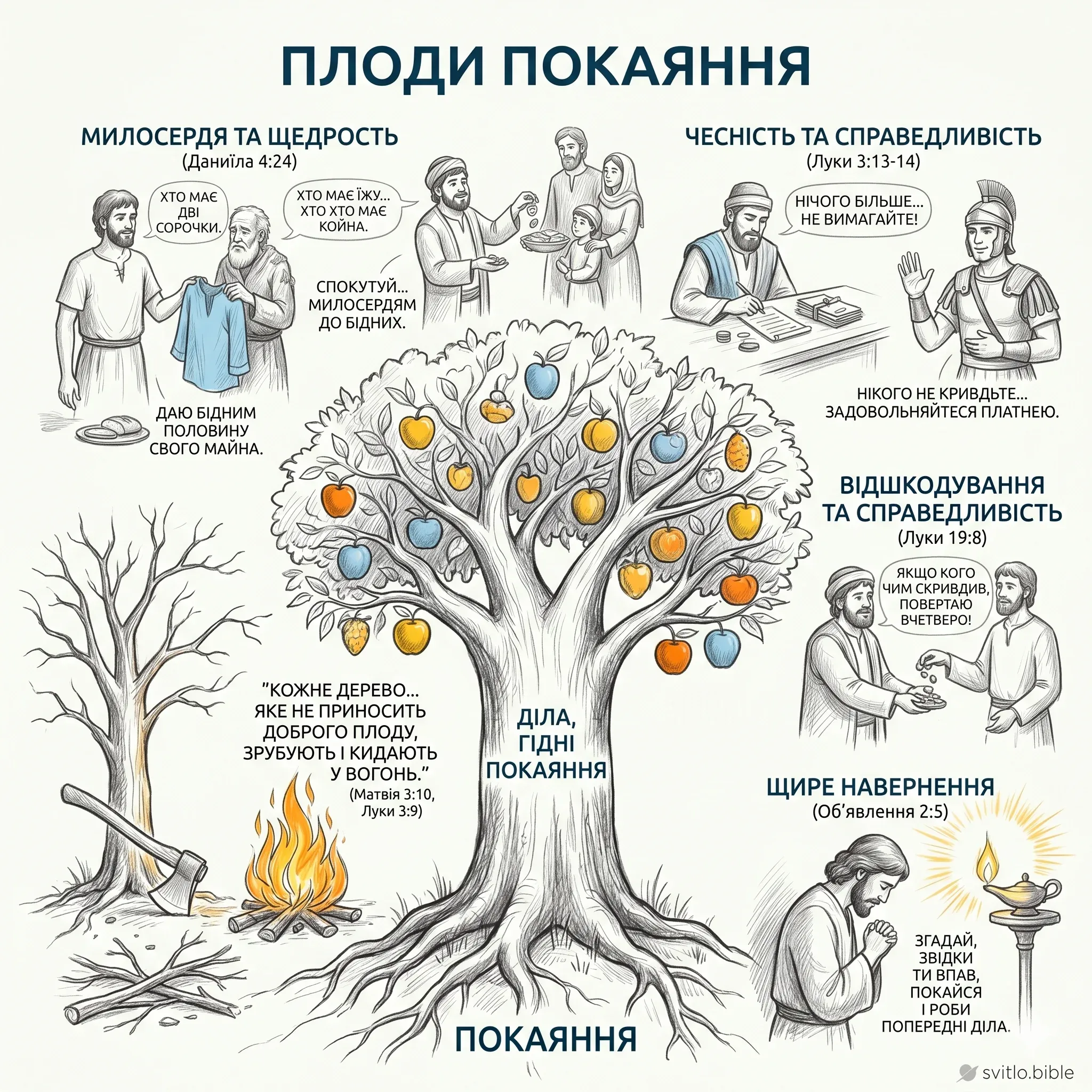 плоди покаяння