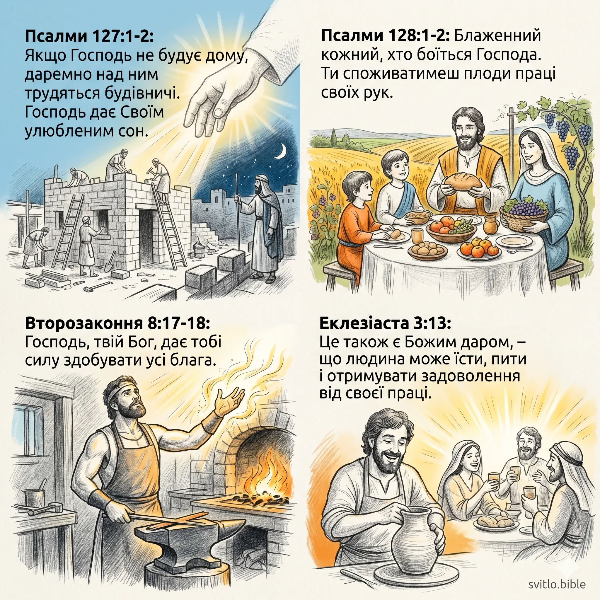 божий погляд на результат праці