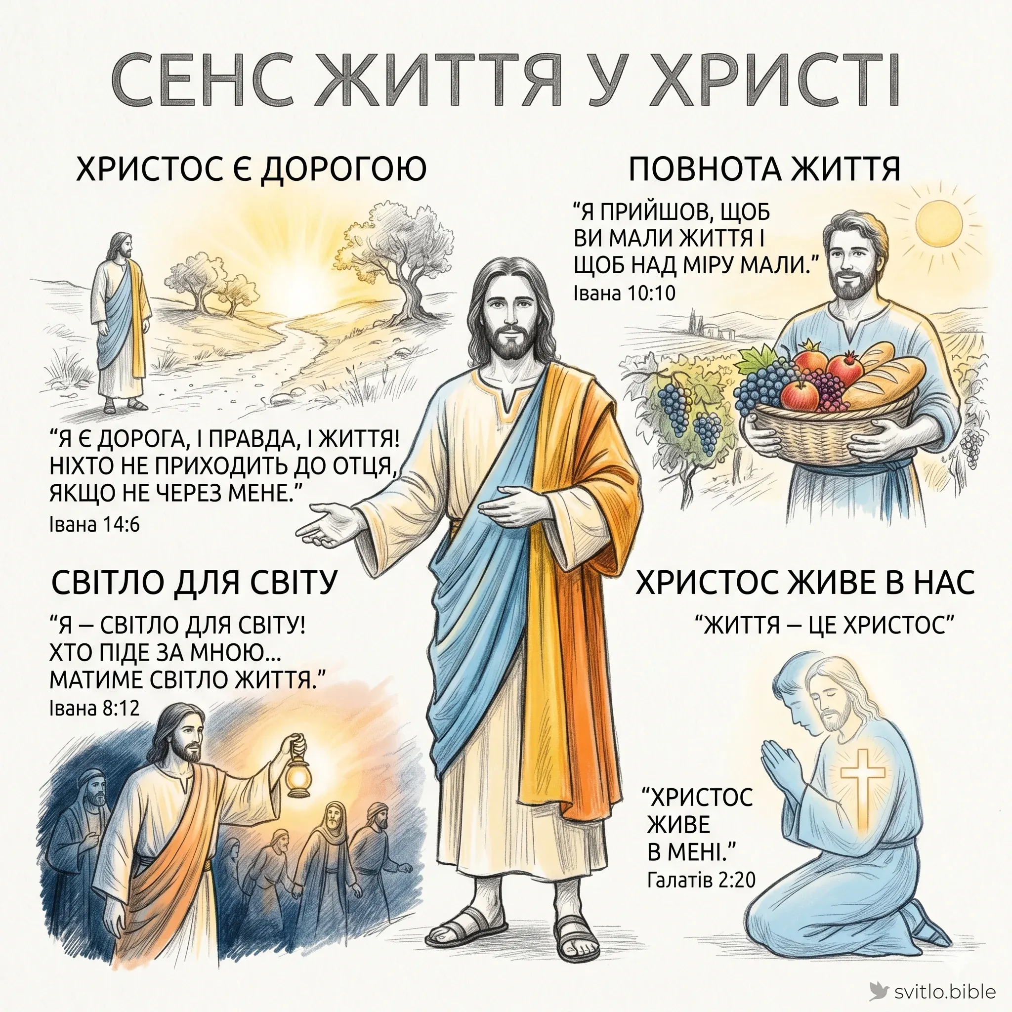Біблія про сенс життя у Христі