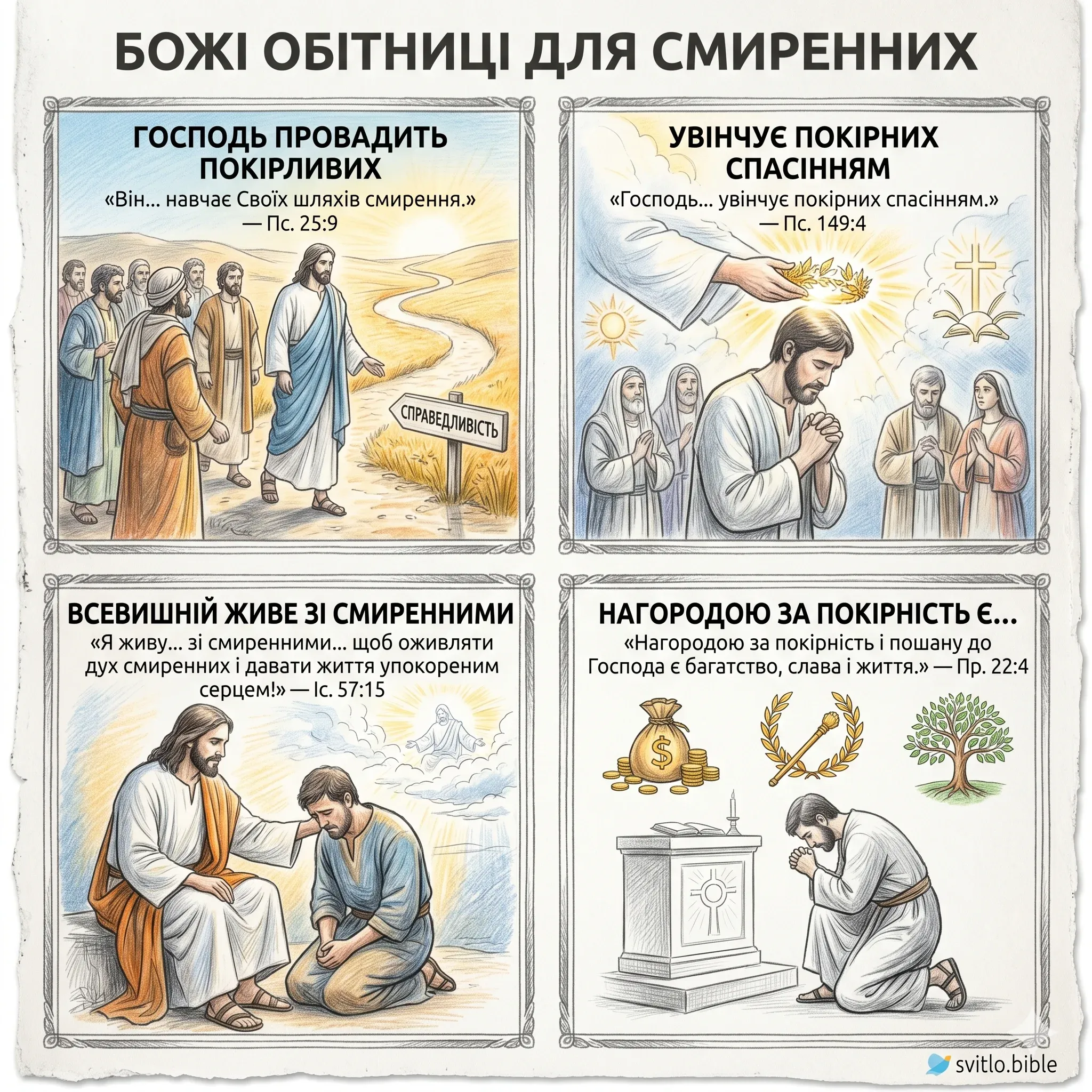 Божі обітниці для смиренних