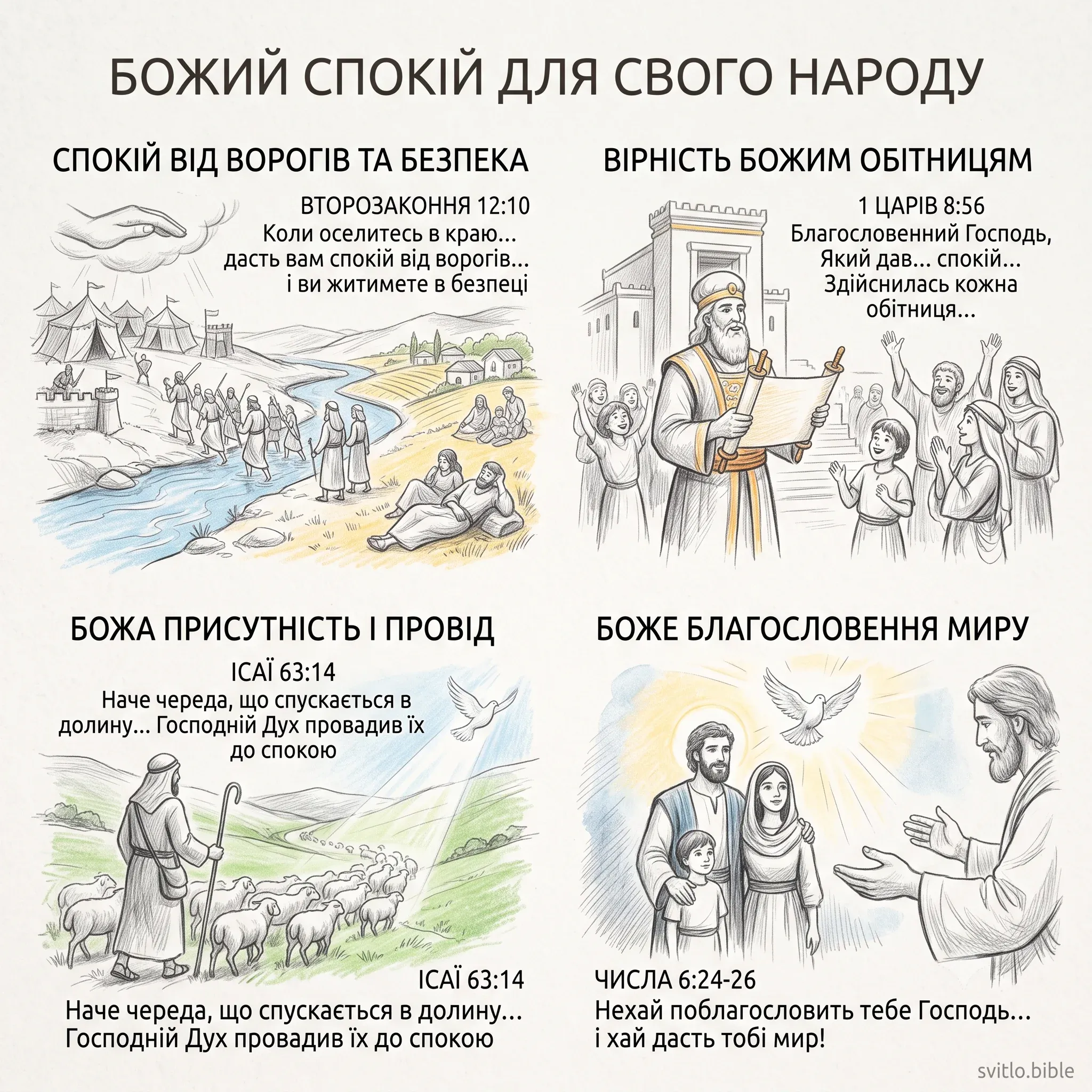 спокій як Божа обітниця