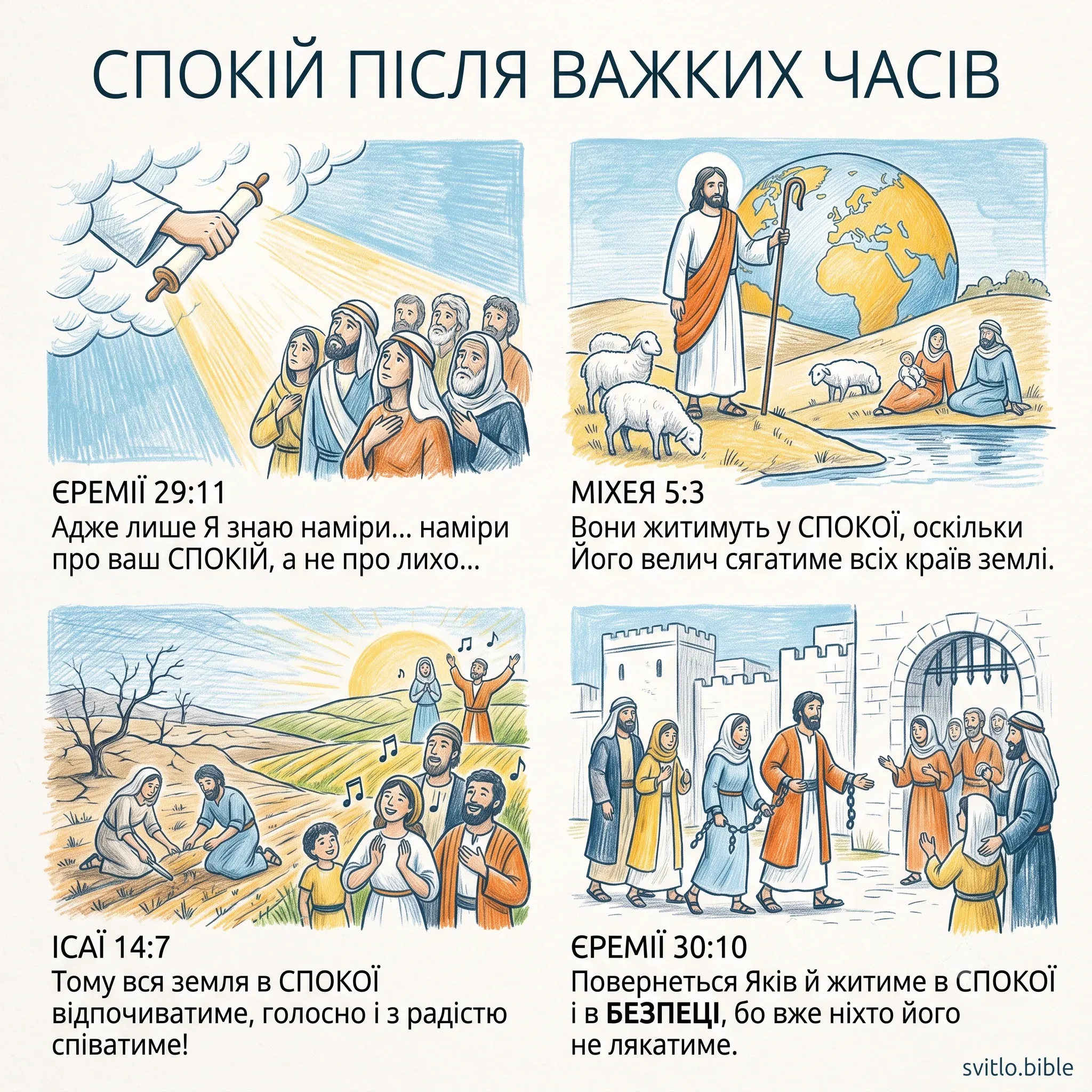 спокійне життя після важких часів