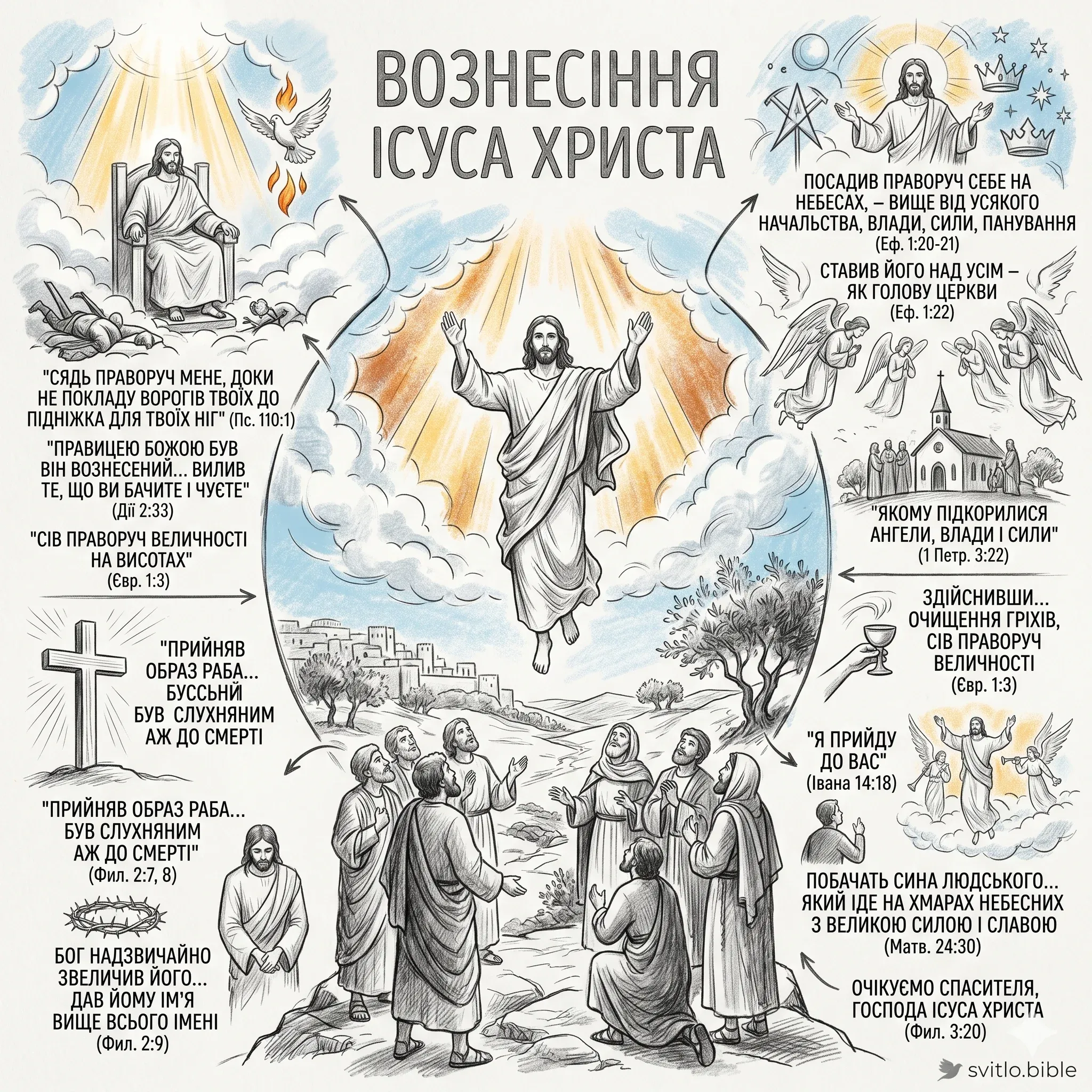 Вознесіння як прославлення Христа