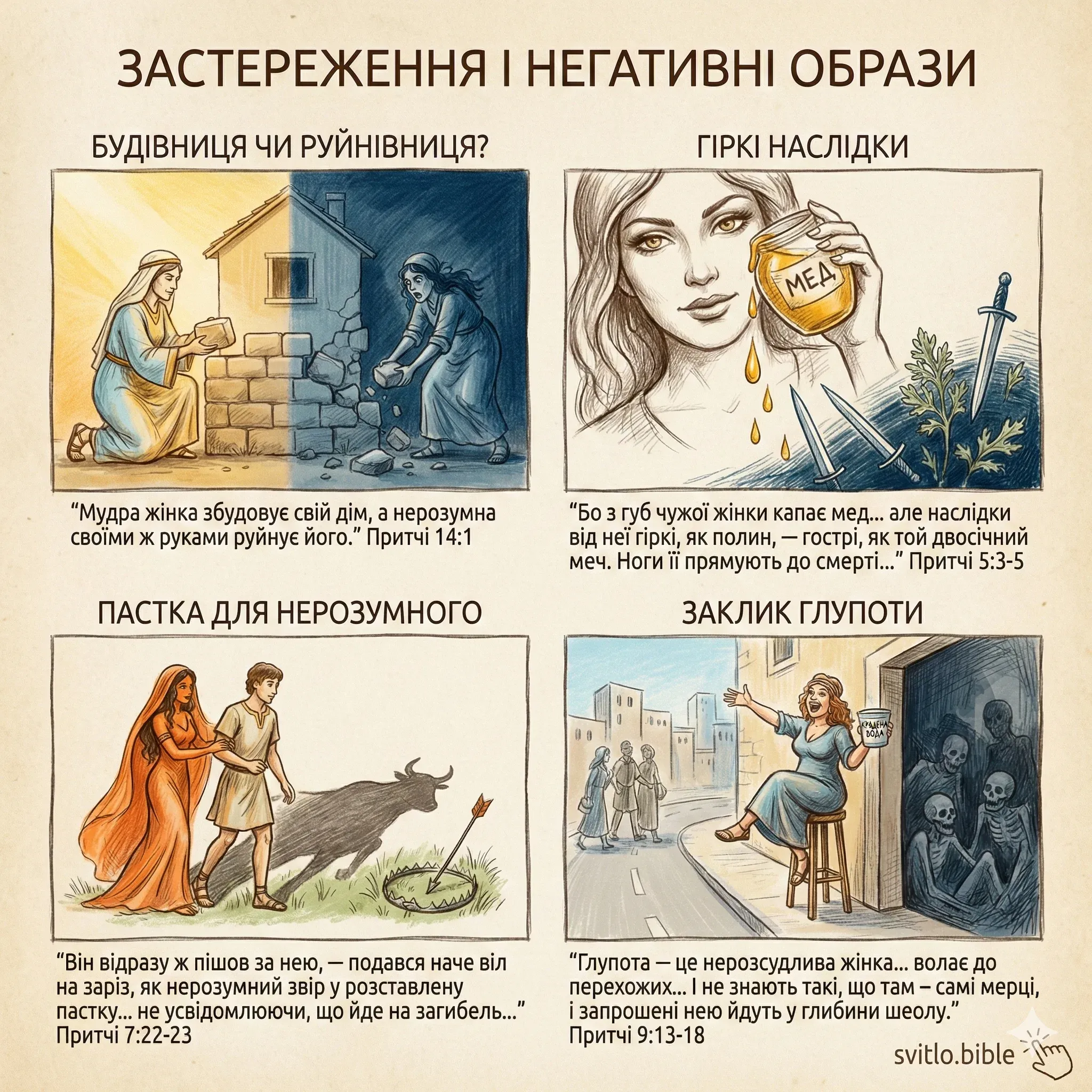 застереження щодо жінок