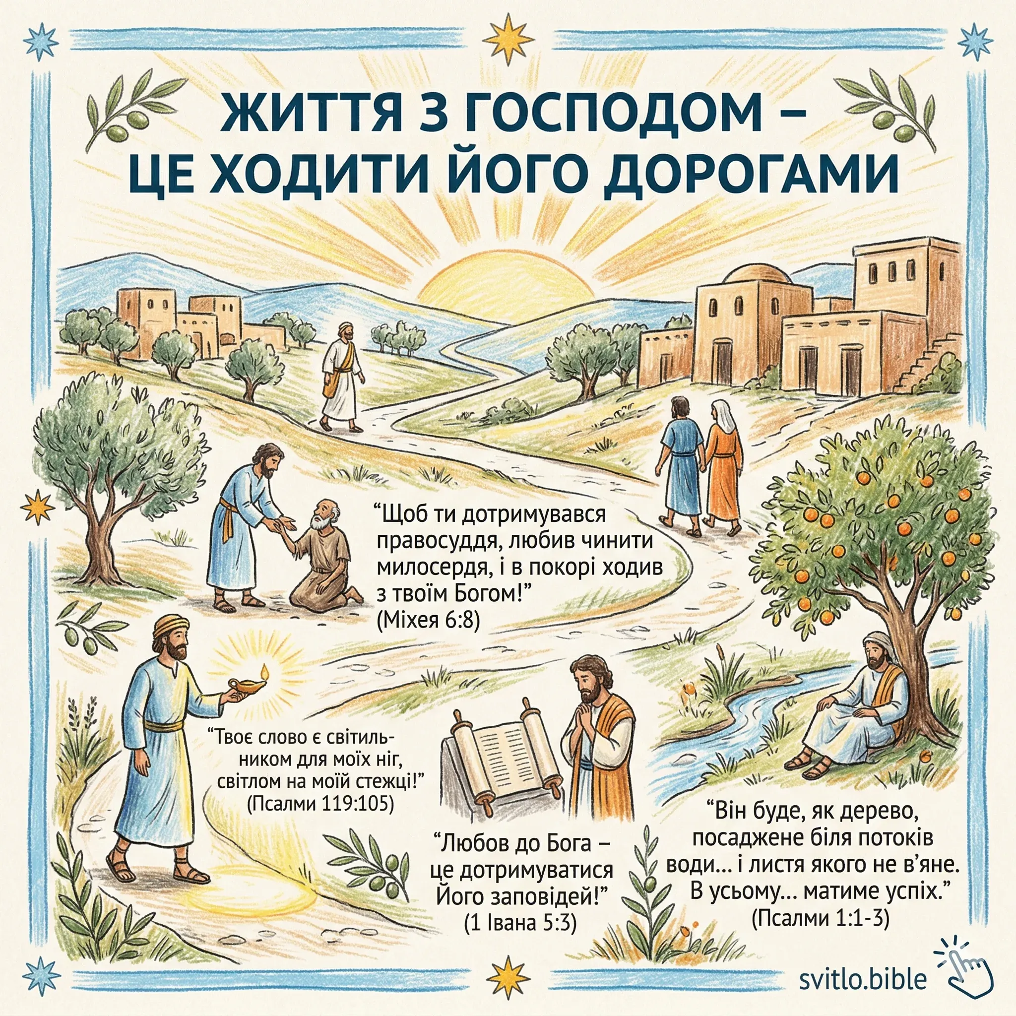 Біблія про життя з Господом