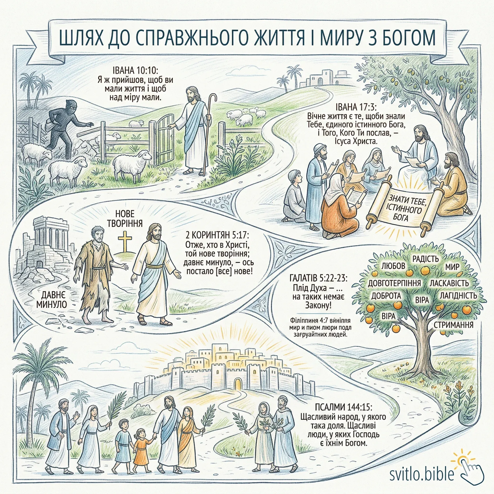шлях до життя з Богом