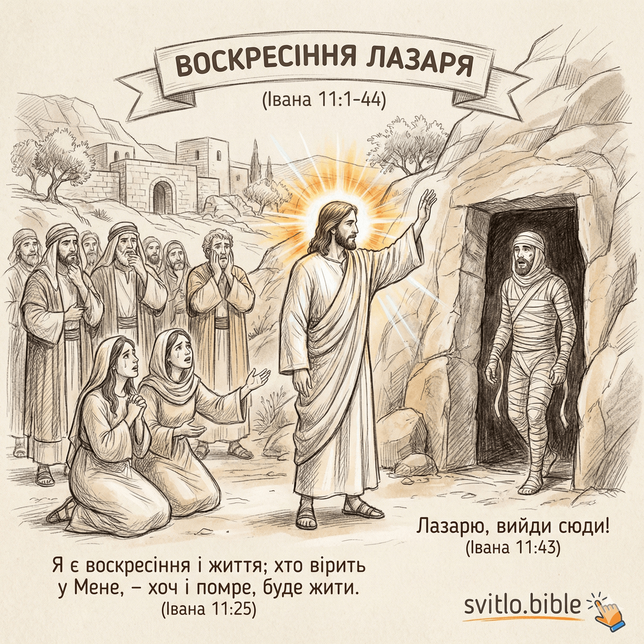воскресіння Лазаря