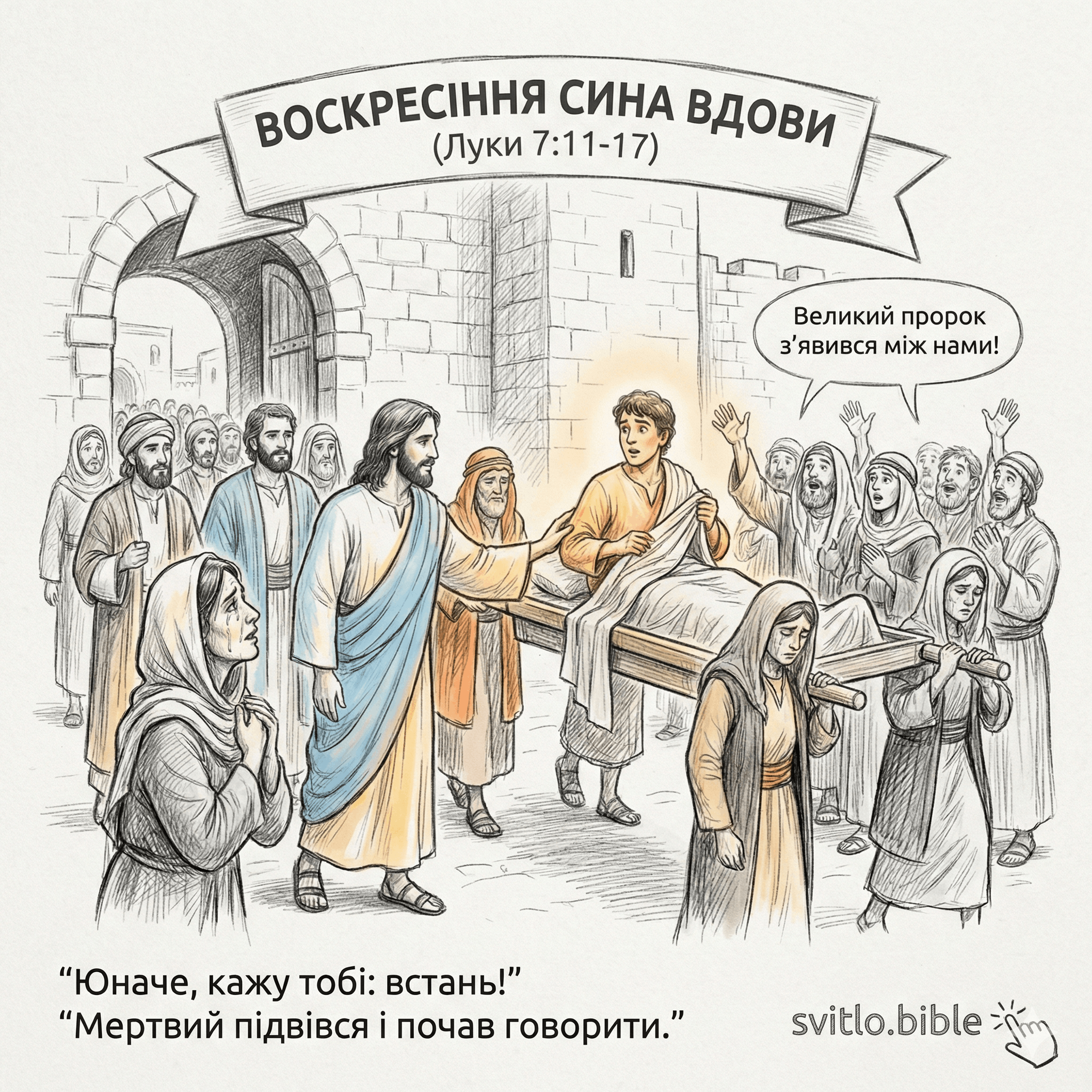 воскресіння сина вдови
