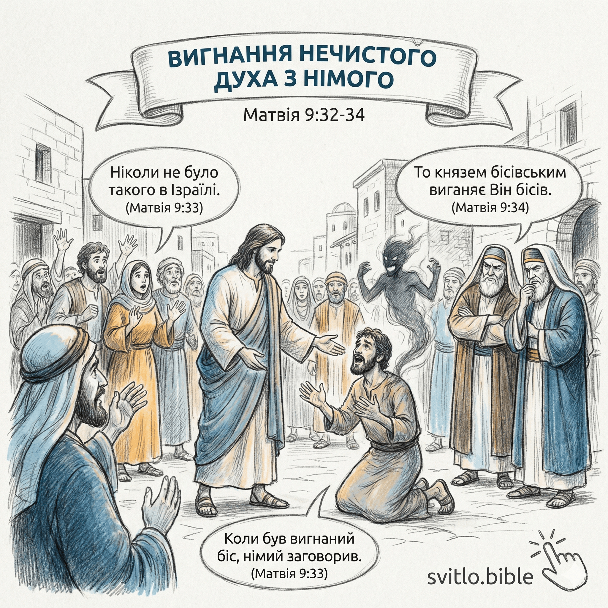 Вигнання нечистого духа з німого