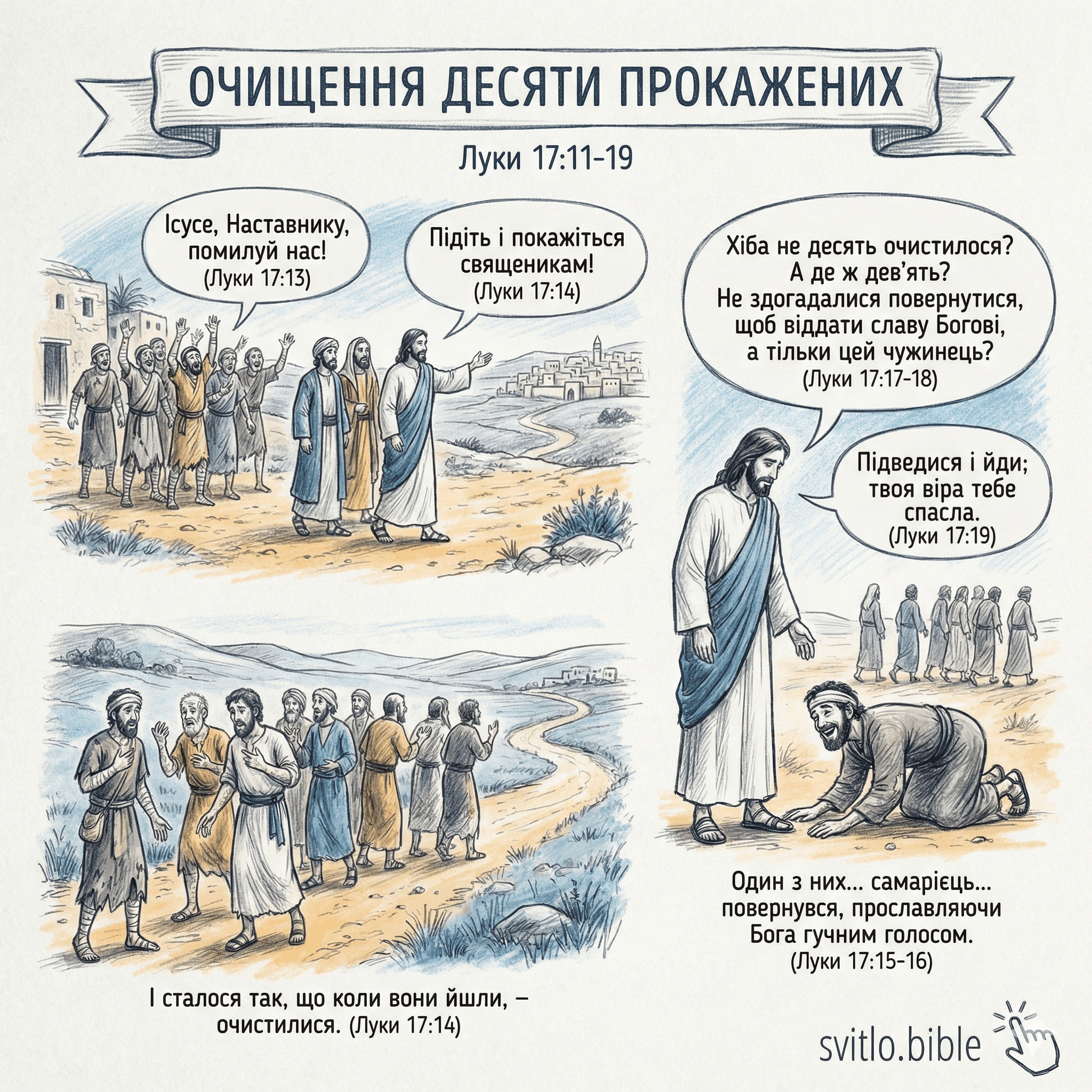 очищення десяти прокажених