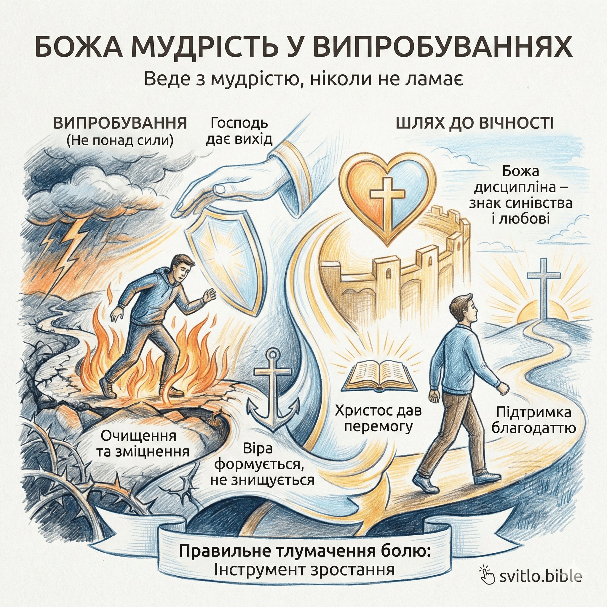 Бог веде через випробування