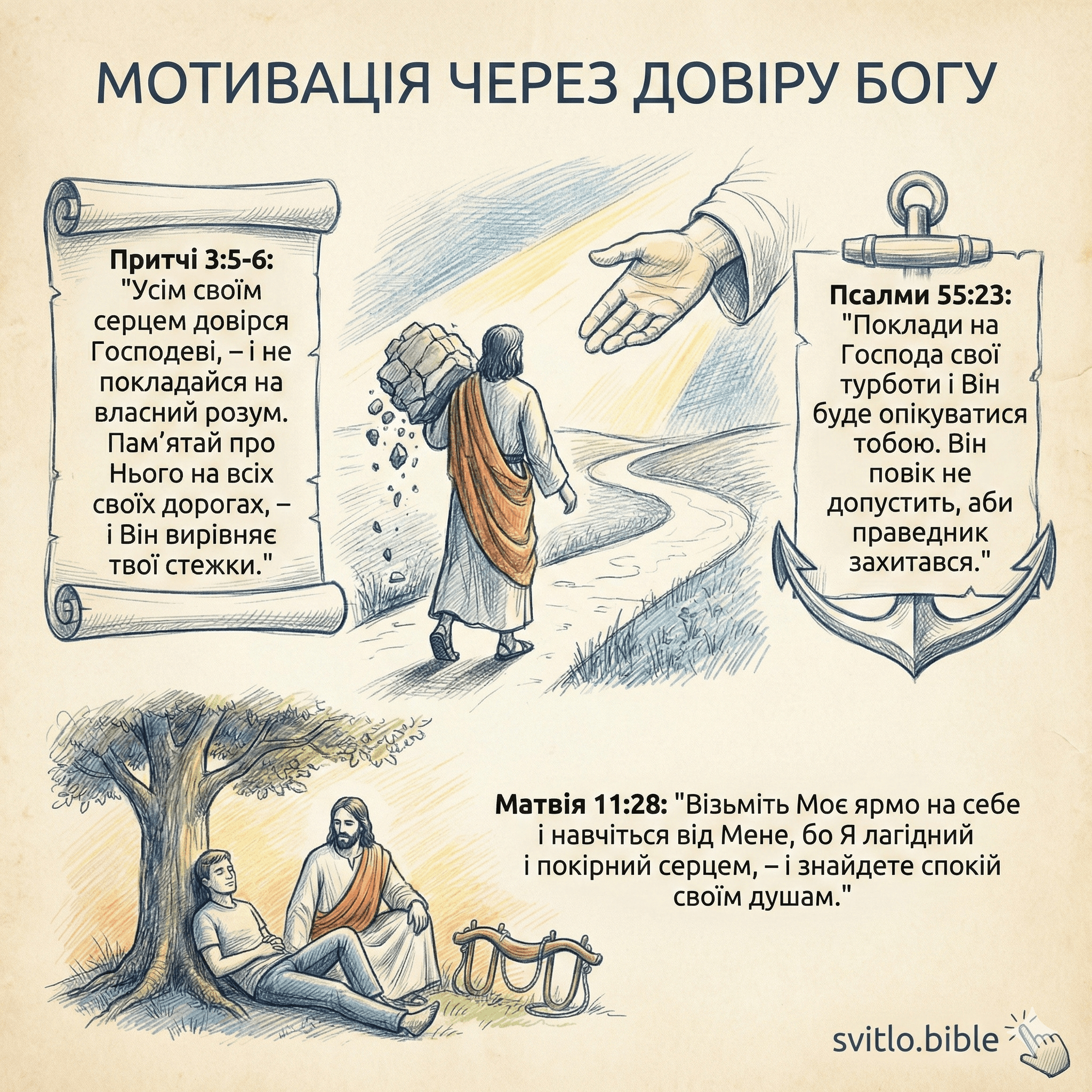 мотивація довіряти Богу