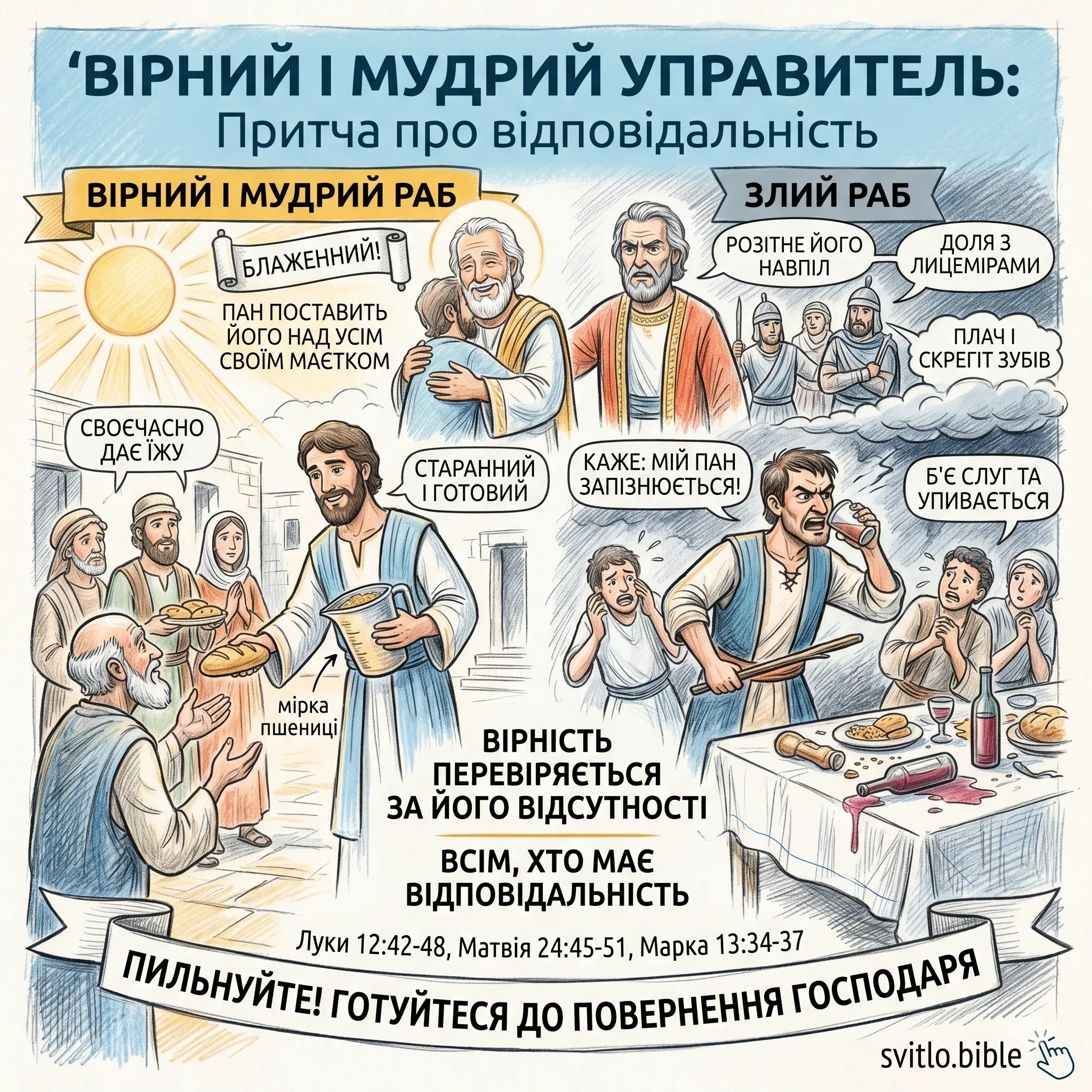 притча про домоправителя
