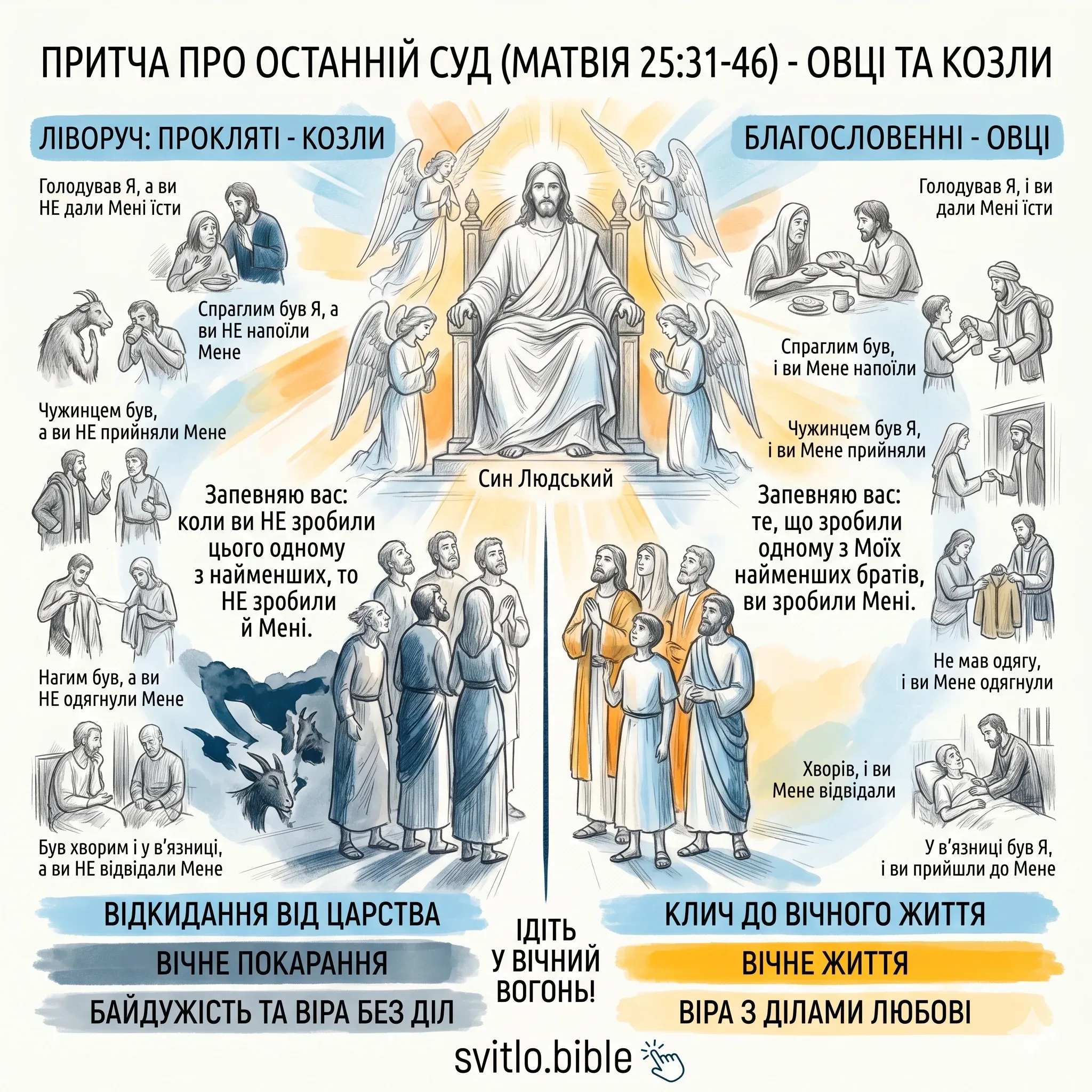 притча про страшний суд