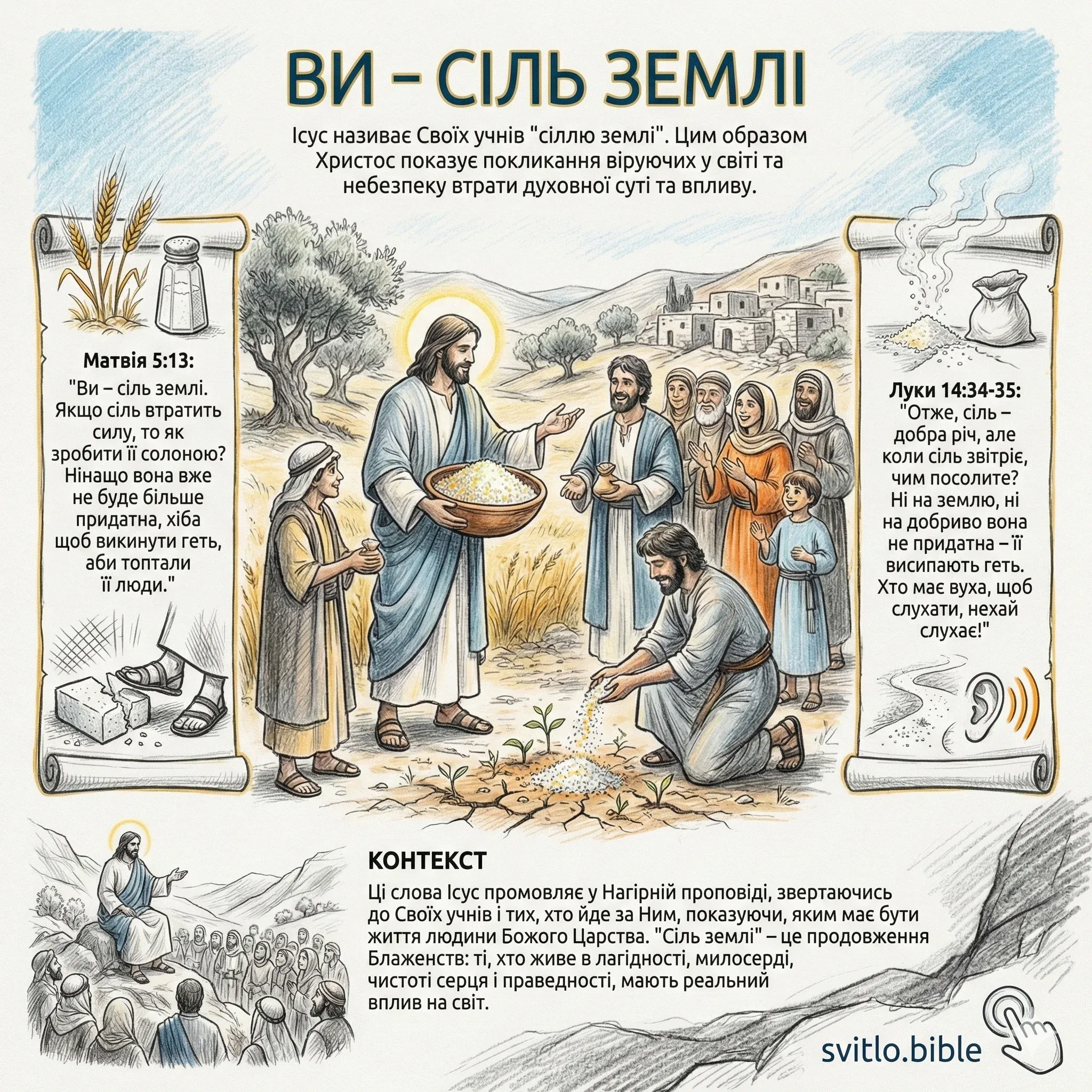 що означає ви сіль землі