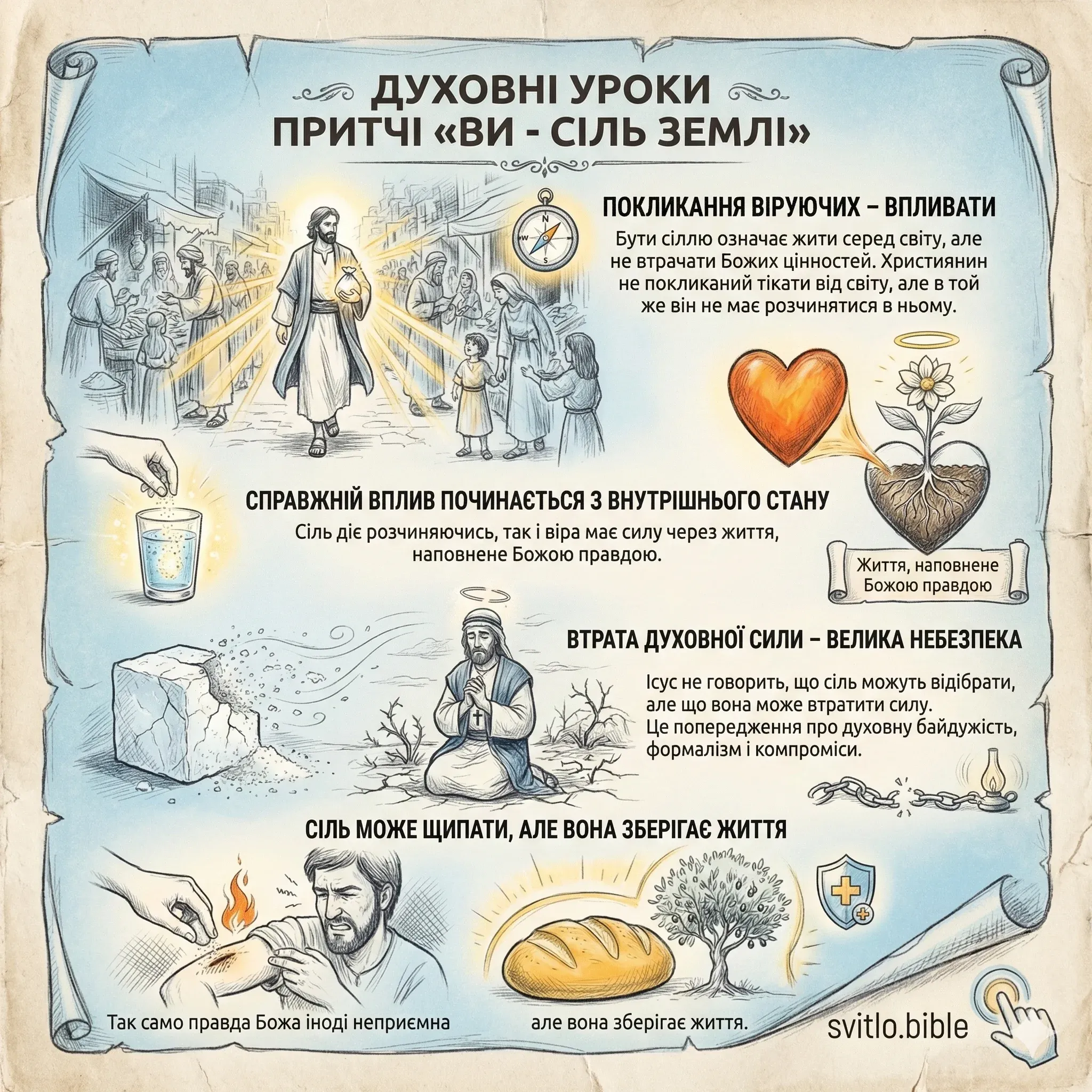 бути сіллю землі