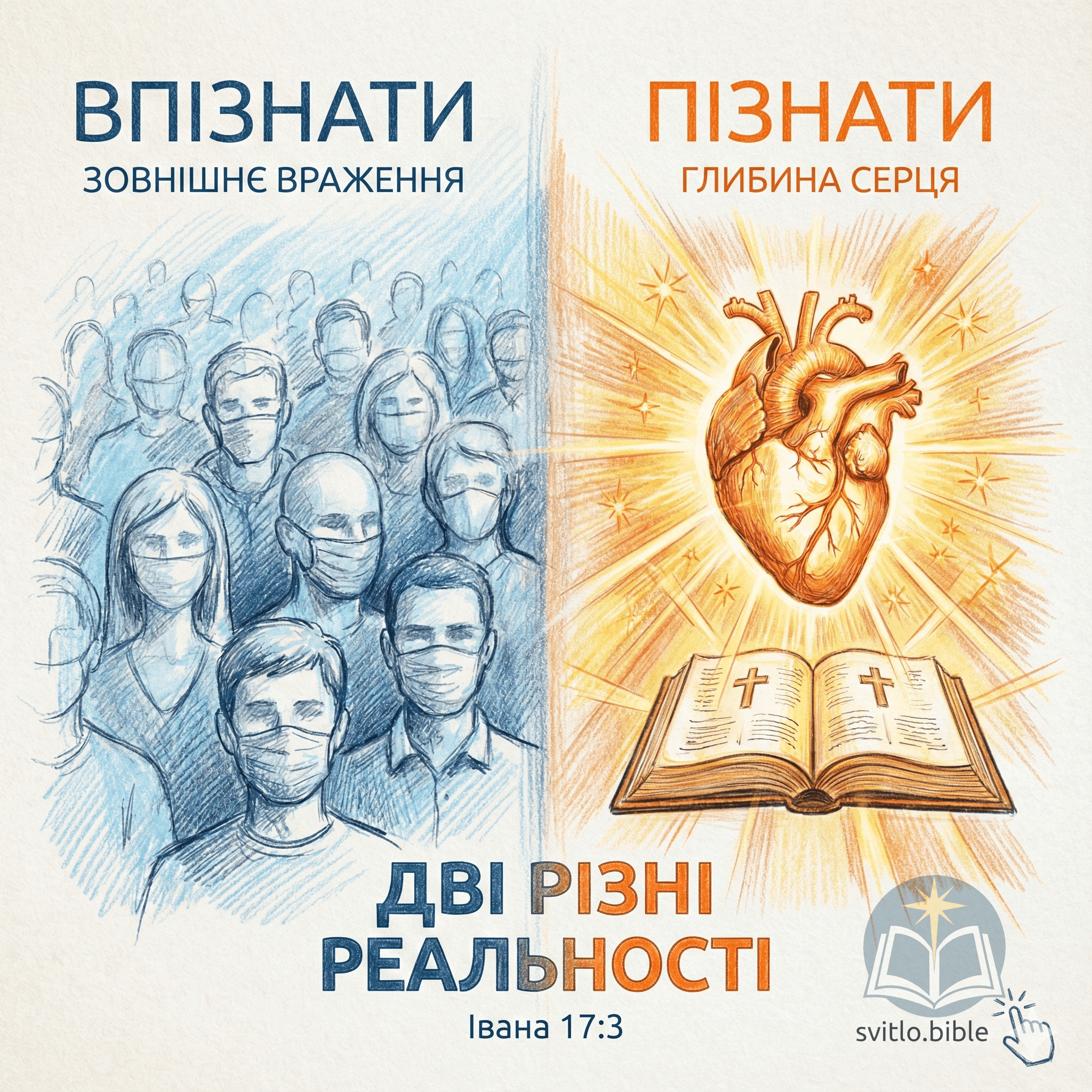 впізнати людину і пізнати людину – дві різні реальності