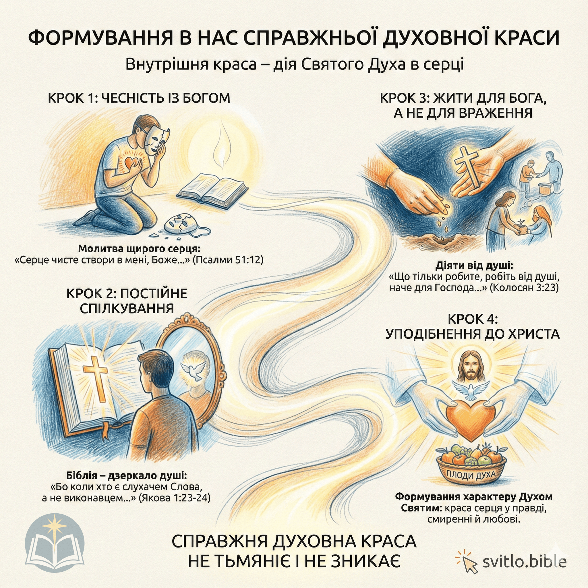 формування у християнині духовної краси